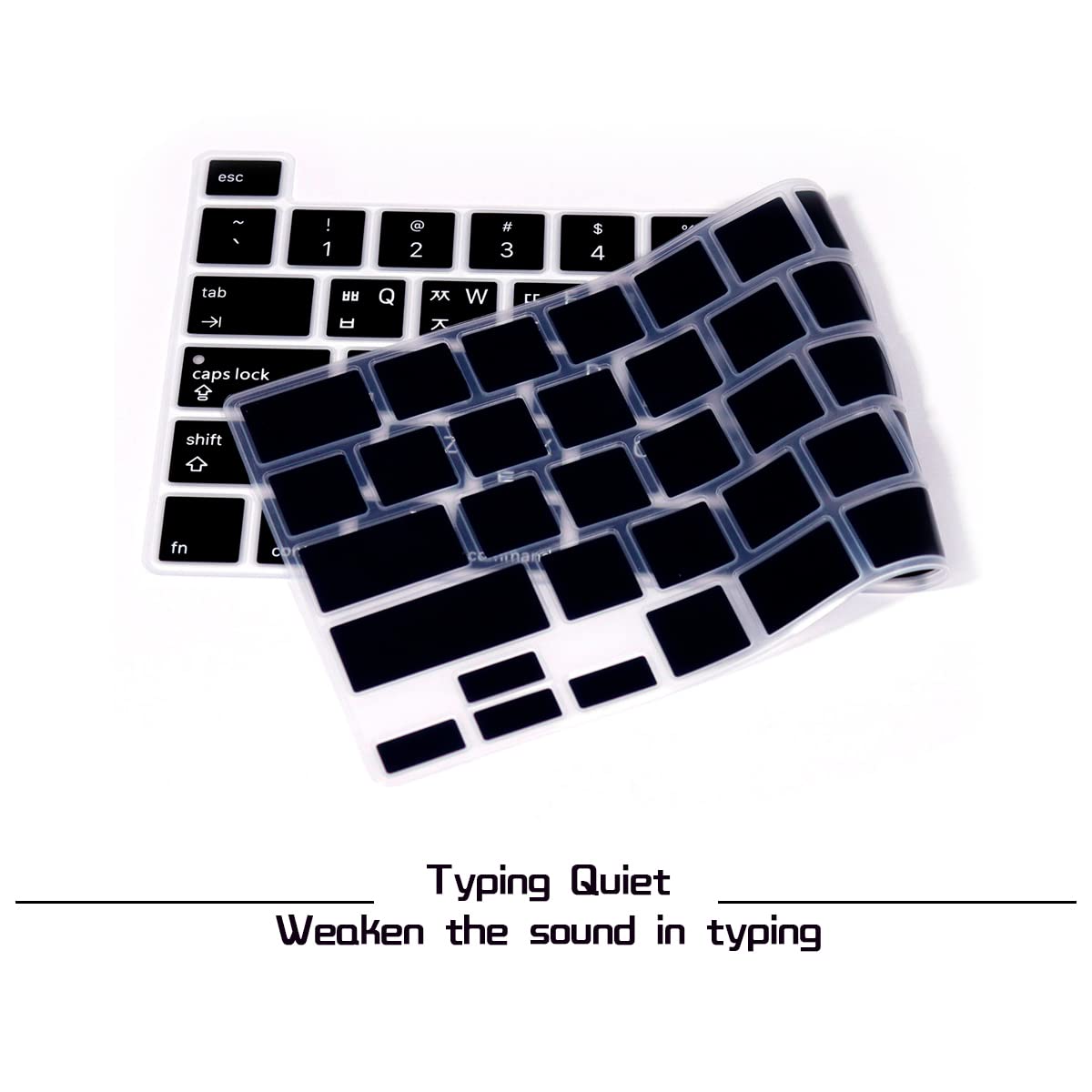 Ultra Thin Korean Silicone Keyboard Cover for MacBook Pro 13