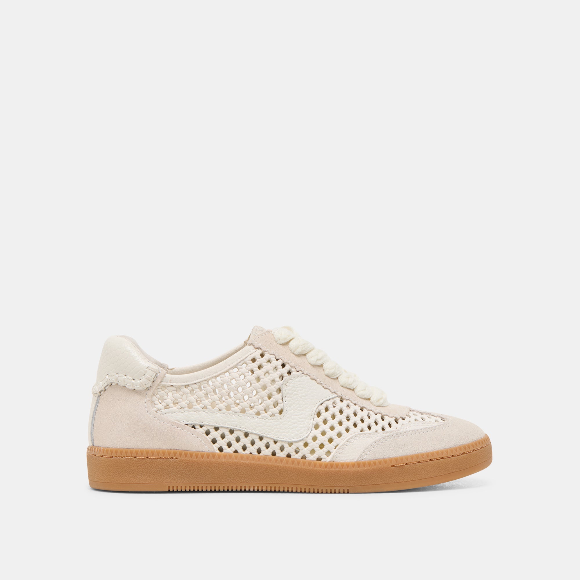 Notice Sneakers Ivory Perforated Nubuck - Comfortable Casual Shoes for Men & Women | Perfect for Walking, Running & Everyday Wear