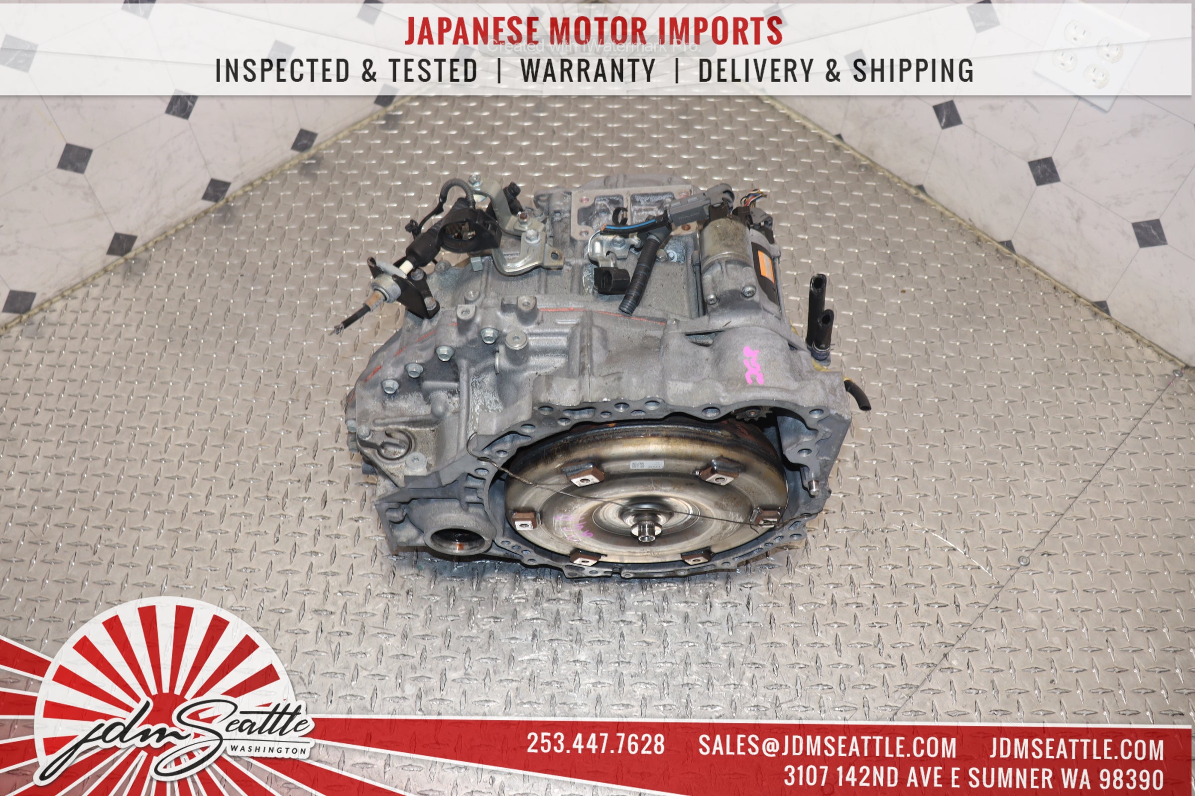 JDM 2GR 3.5L FWD Transmission for 2007-2018 Toyota Camry, 2008-2018 Avalon, 2009-2017 Venza, 2011-2016 Sienna & Lexus RX350/ES350 - Perfect for Engine Replacement & Performance Upgrades