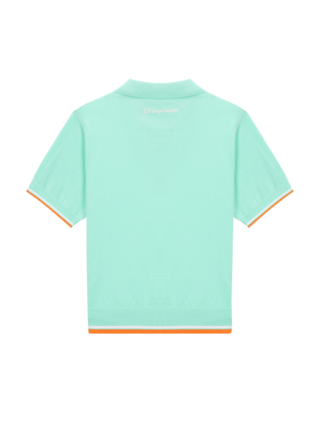 Preppy Knit Polo Shirt for Men - Light Mint Green Casual Wear | Perfect for Office, Golf & Summer Outfits
