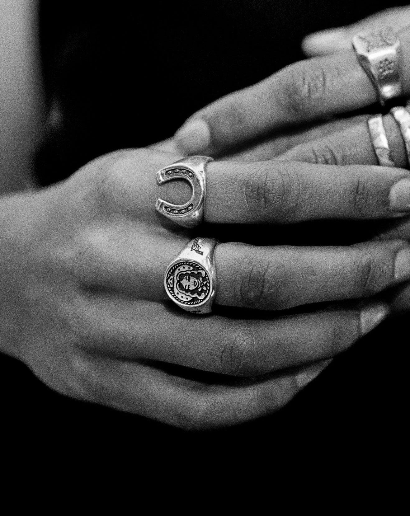 Ride or Die Signet Ring - Sterling Silver Friendship Jewelry for Best Friends & Couples - Perfect for Gifts, Anniversaries & Everyday Wear