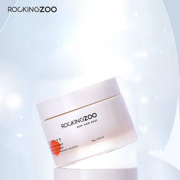 ROCKINGZOO Brightening Wash Off Face Mask - Hydrating & Glow Boosting for Dull Skin | Perfect for Spa Night & Self-Care Routine