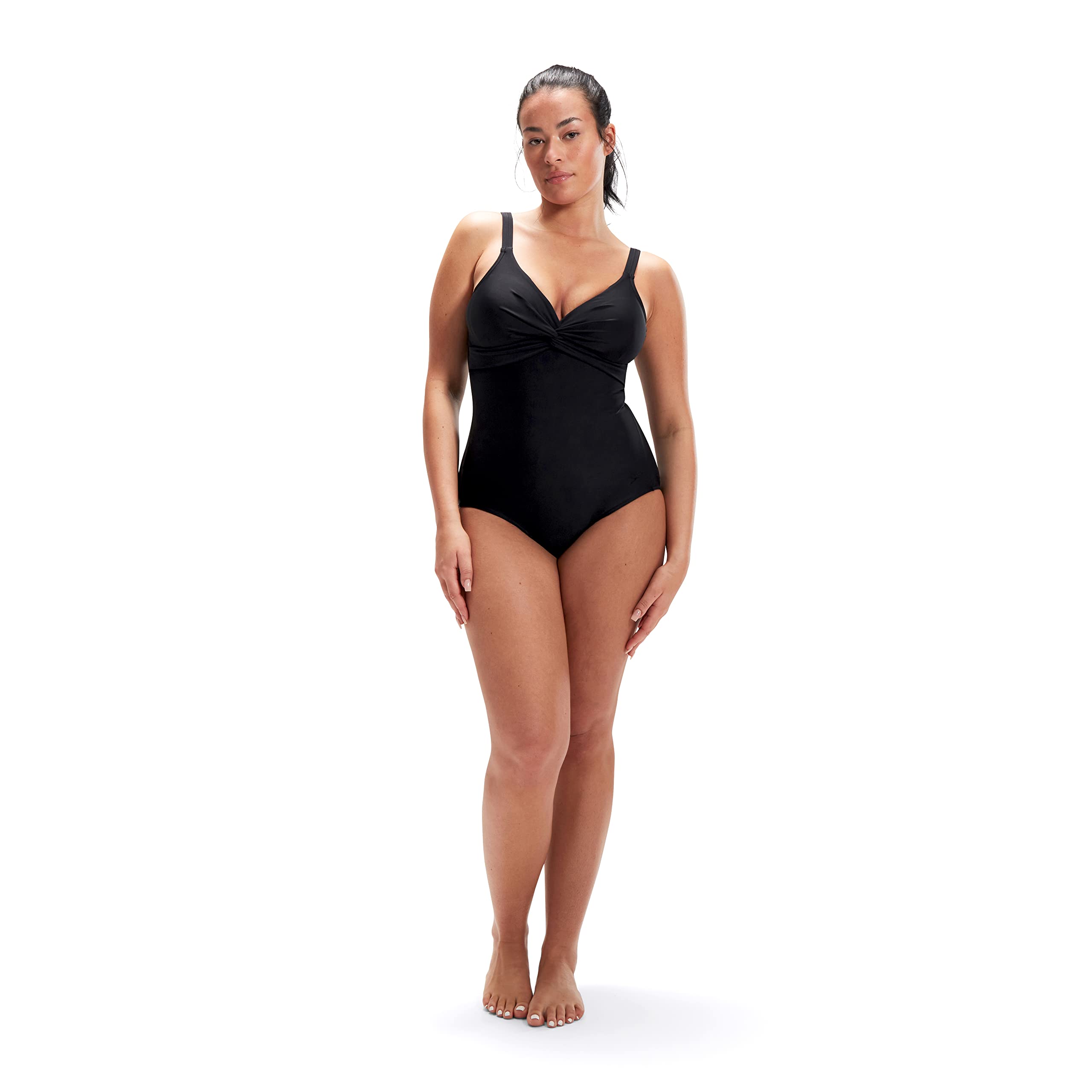 Speedo Women's Brigitte One Piece Swimsuit - Comfortable & Stylish Swimwear for Swimming, Beach & Pool Activities - Size Options Available