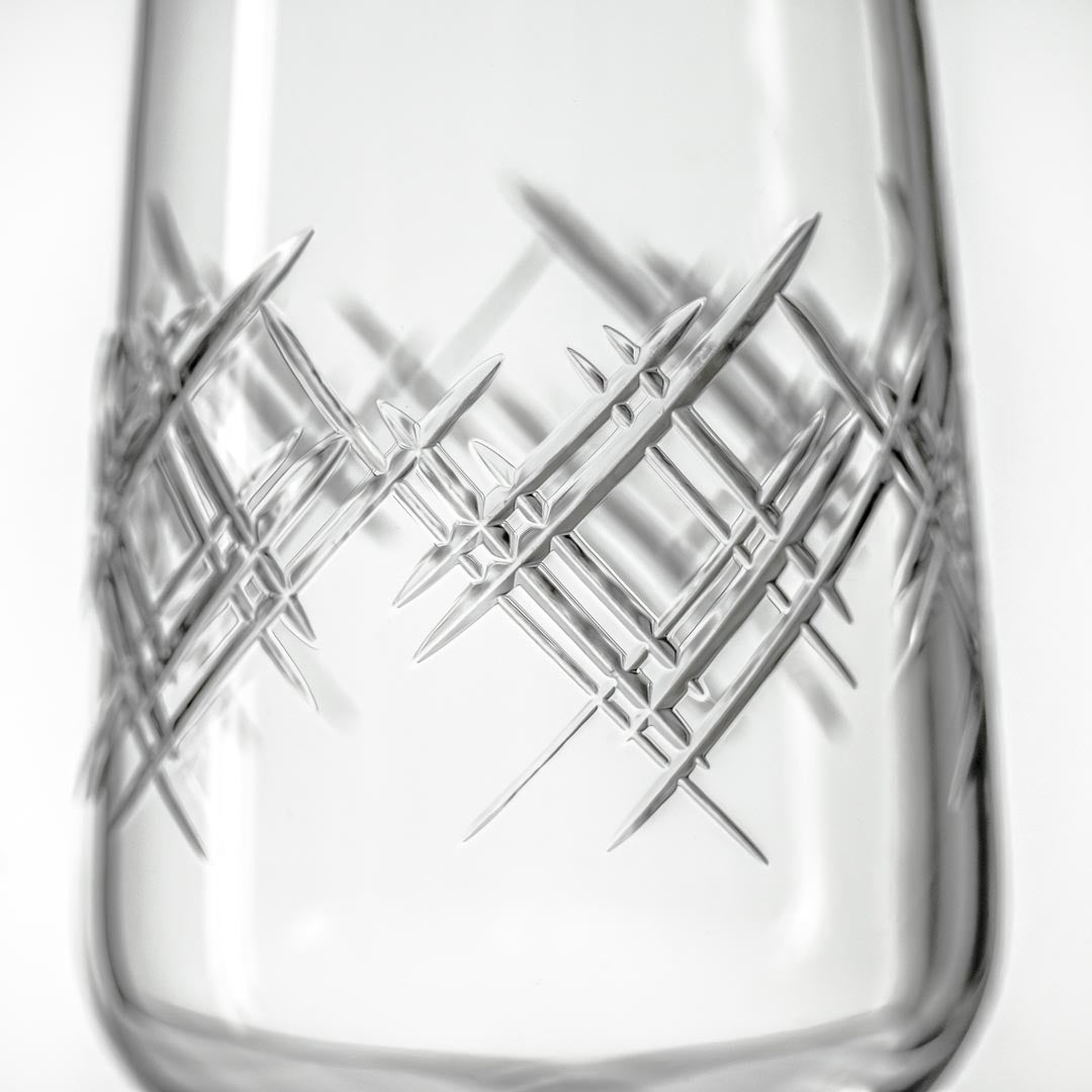 Premium Argyle 5.75oz Champagne Flutes - Set of 2 Crystal Clear Glasses for Wedding Toasts, Anniversary Celebrations & Romantic Dinners