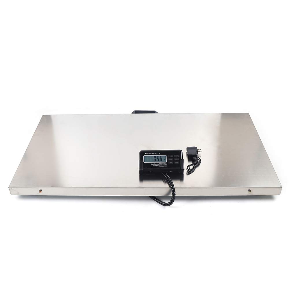 LOYALHEARTDY Digital Veterinary Scale for Livestock & Large Pets - Heavy Duty Platform Scale for Accurate Weight Measurement - Perfect for Farms, Veterinary Clinics & Pet Owners