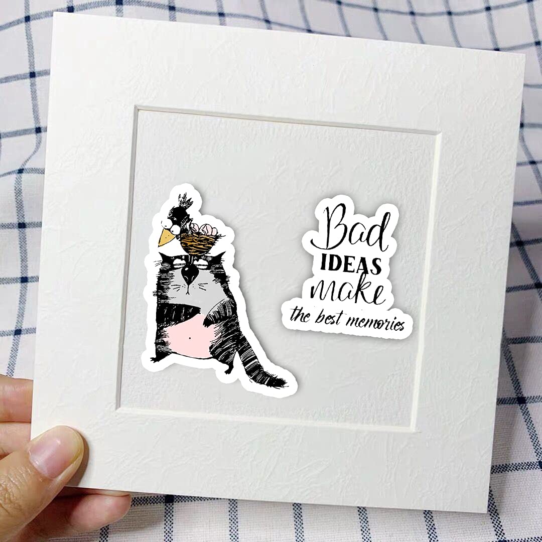 Lazy Cat Metal Cutting Dies & Clear Stamps Set - DIY Card Making, Scrapbooking, Photo Album Decor - Craft Rubber Seal Stamps for Paper Projects, Invitations, Journals & Home Decor