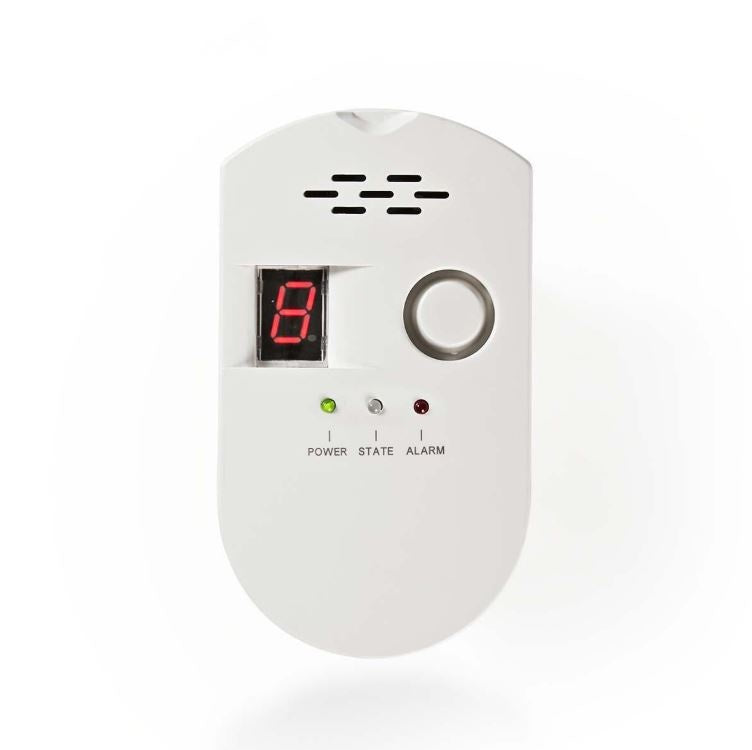 DTCTG10CWT Gas Detector - EN50194 Certified for LPG, Natural Gas & Coal Gas - Home & Industrial Safety Alarm for Kitchen, Garage & Basement