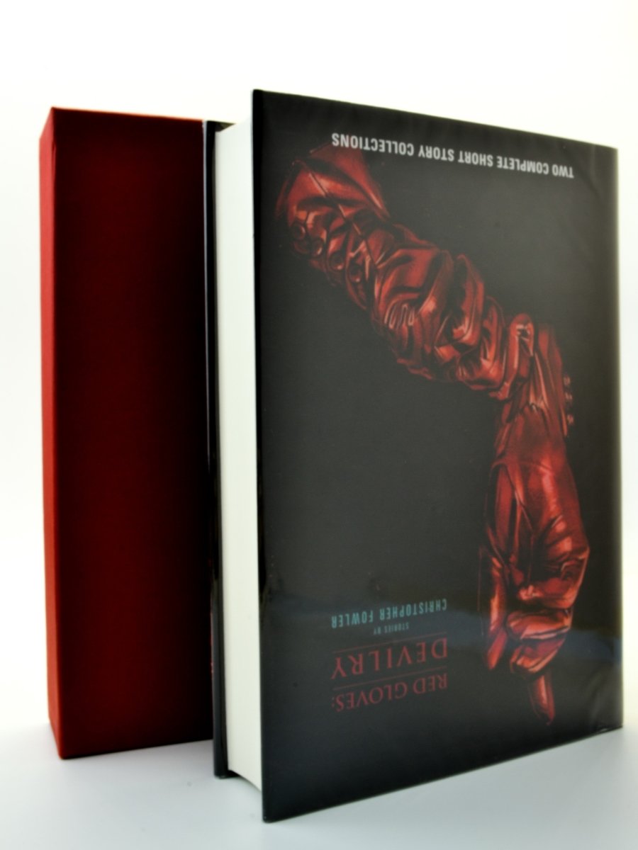 Red Gloves by Christopher Fowler - Signed Edition | Perfect for Collectors & Mystery Book Lovers | Great Gift for Halloween & Cozy Reading Nights