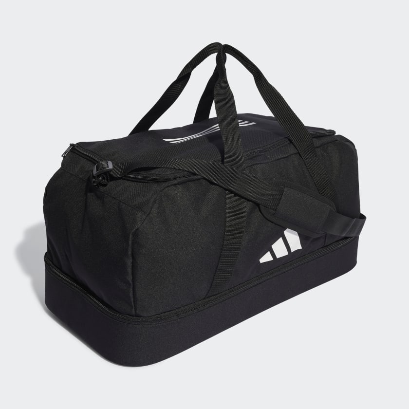 Adidas Tiro League Medium Duffle Bag - Sports Gym Travel Duffel for Men & Women - Perfect for Workouts, Travel, and Sports Gear Storage