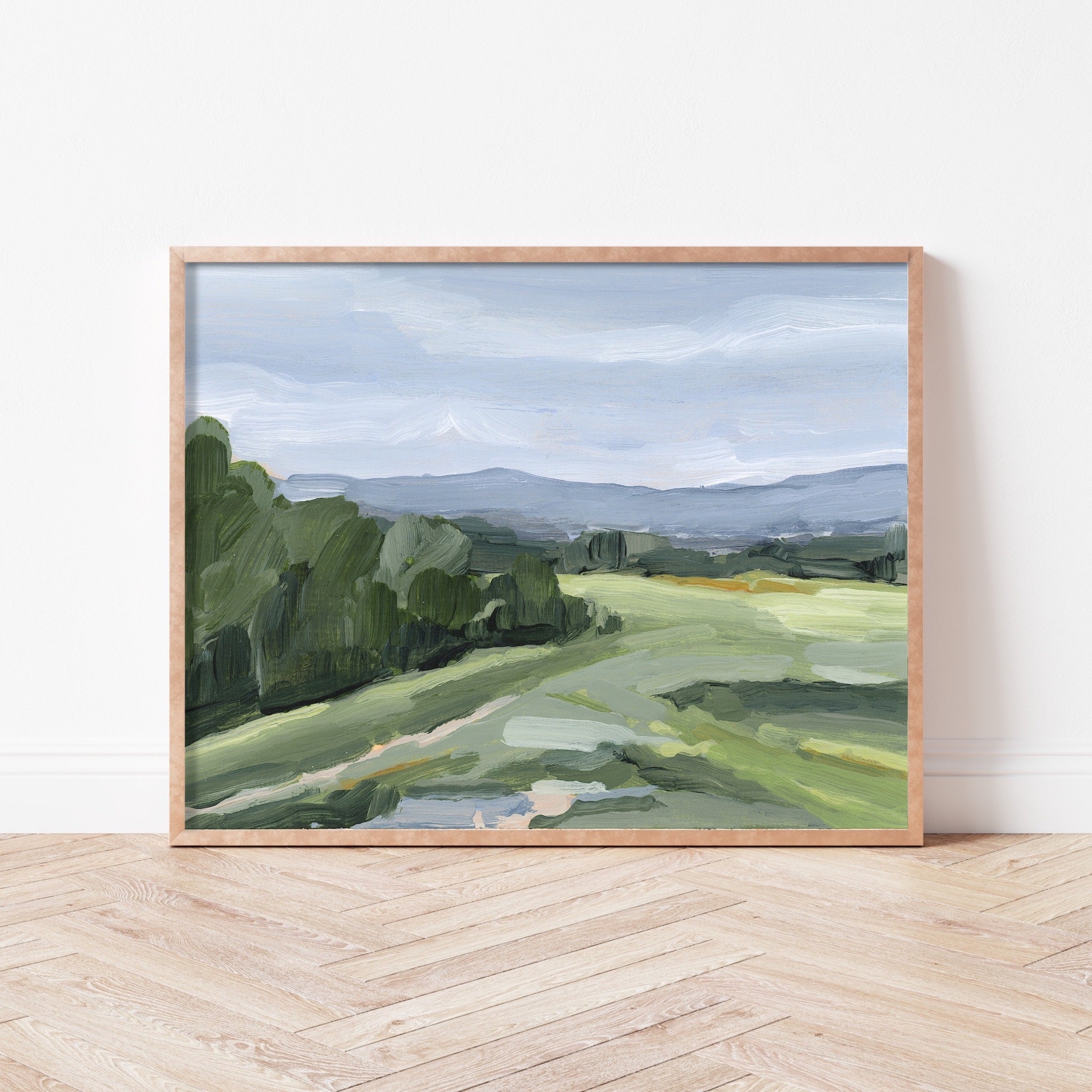 Castle Pines Art Print - Nature Landscape Wall Decor for Living Room, Bedroom & Office - Premium Canvas Painting for Home & Office Decoration