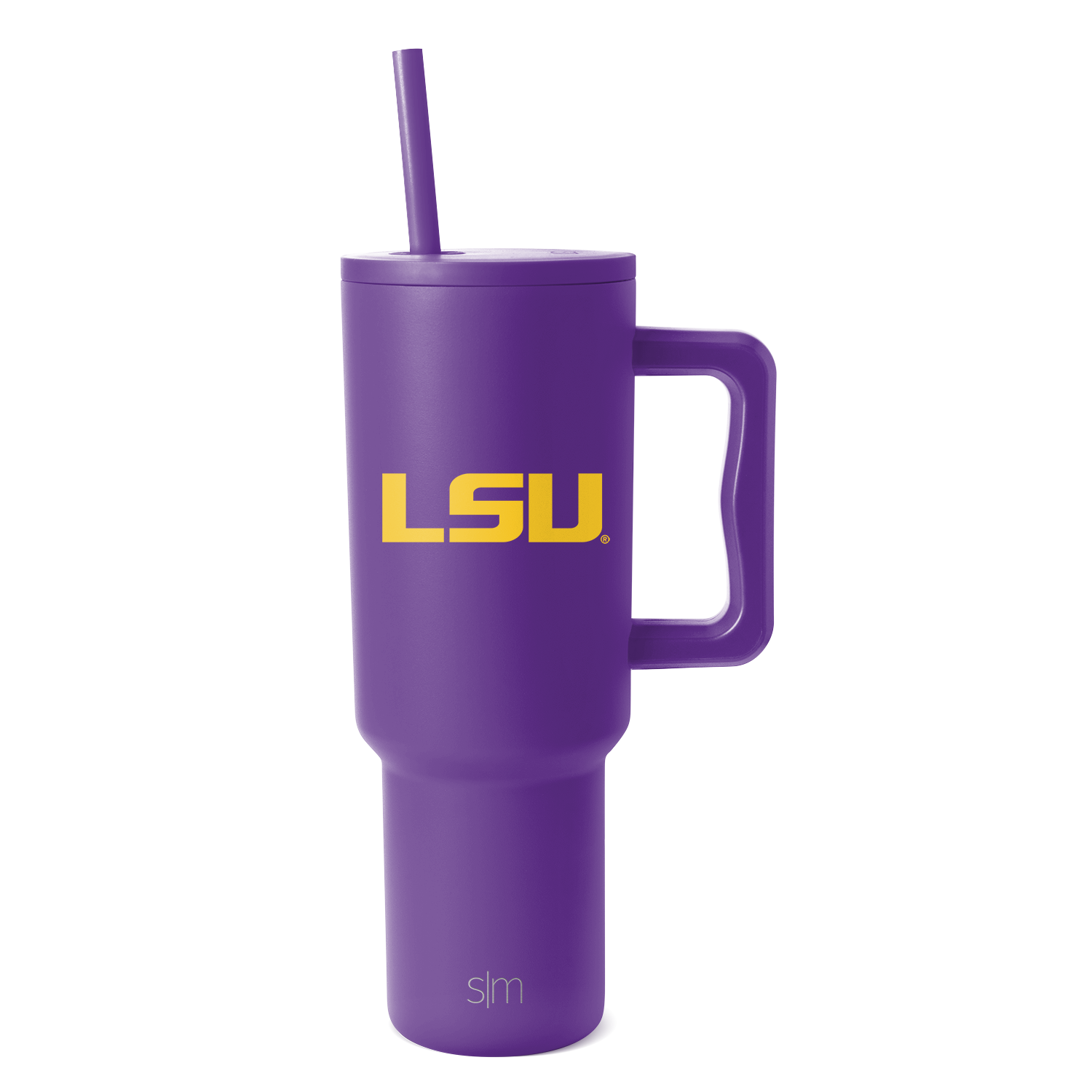 Insulated Stainless Steel Collegiate Trek Tumbler - 20oz Leakproof Travel Mug with Handle for Coffee & Tea - Perfect for College, Office & Outdoor Adventures