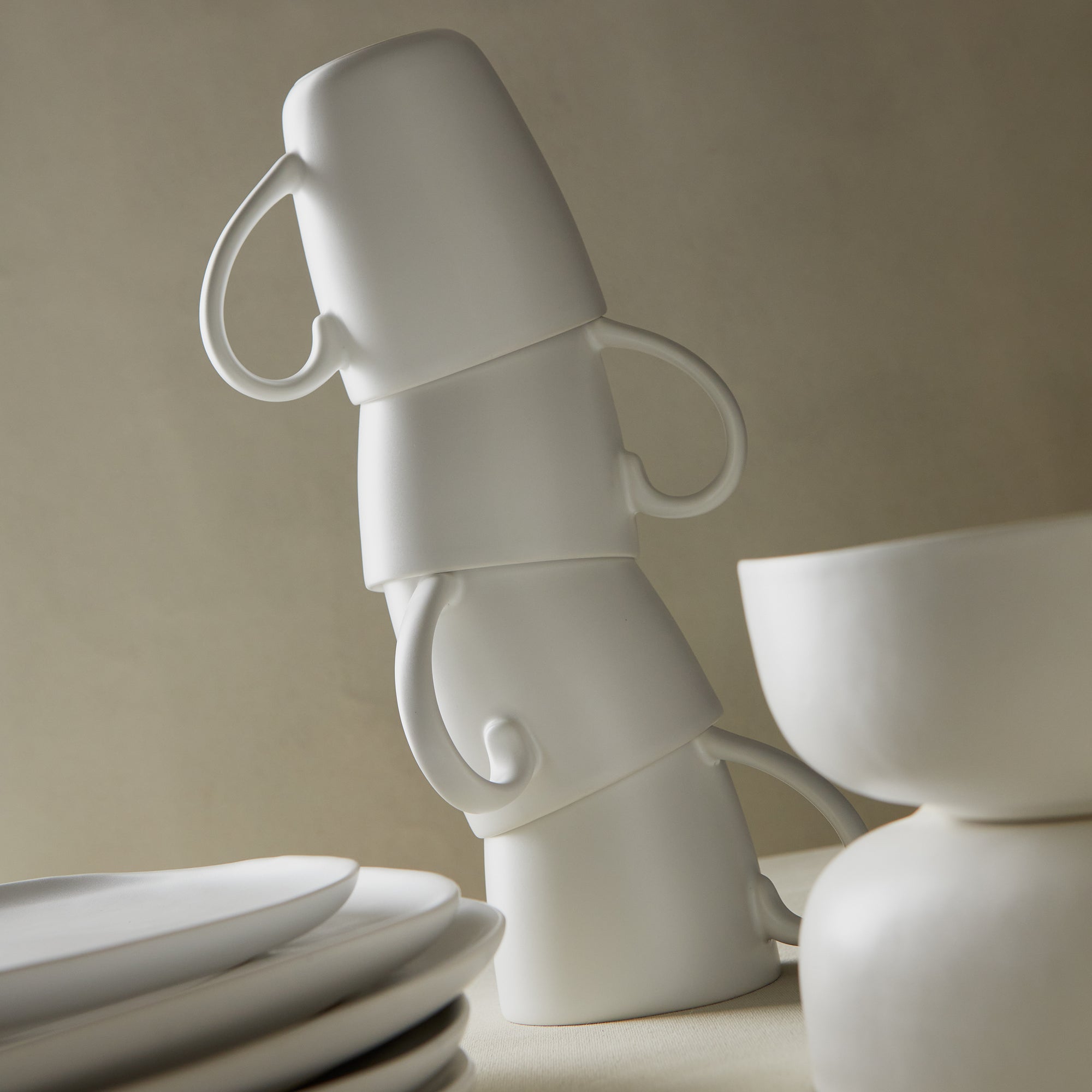 Organic Dinnerware Set - Eco-Friendly Plates, Bowls & Cups for Sustainable Dining | Perfect for Everyday Meals, Parties & Picnics