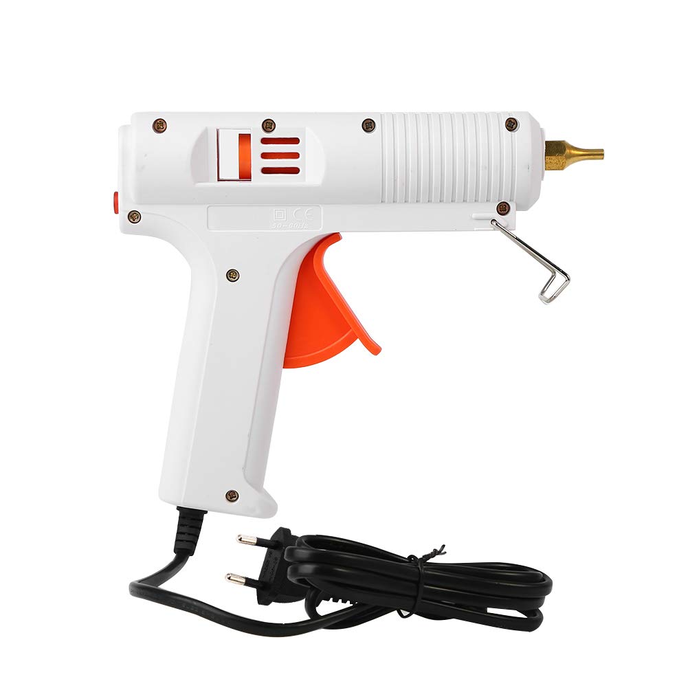 High-Temperature Hot Glue Gun for DIY Crafts, Home & Office Projects - Strong Bond for Glass, Wood & Fabric (Euro Plug) - Perfect for Home Repairs, Scrapbooking & Holiday Decorations