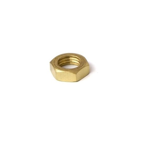 M10 Brass Nut - High-Quality Durable Brass Hex Nut for Industrial and DIY Projects - Perfect for Plumbing, Automotive, and Machinery Applications