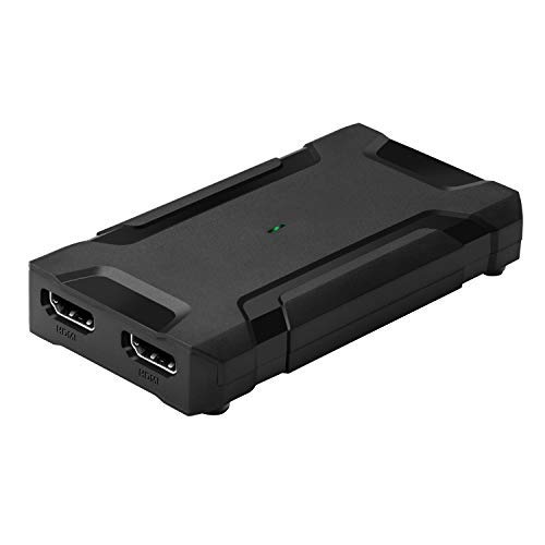 DriverGenius HDCAP07 HDMI Video Capture Card - 1080p USB 3.0 HD Recorder for Streaming, Gaming & Recording - Compatible with PS4, Xbox, Nintendo Switch, Windows 7/8/10, Mac OS - Perfect for Live Streaming, Game Recording & Video Editing (Black)
