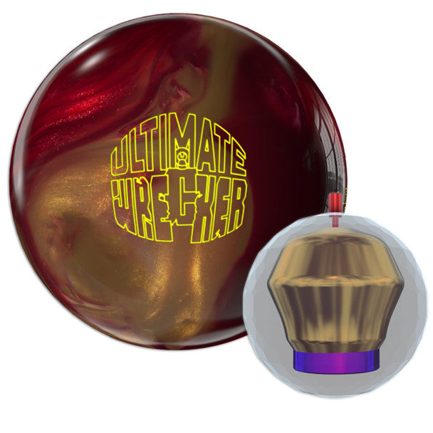 Roto Grip Ultimate Wrecker Bowling Ball - High Performance Hook Reactive Resin for Strikes | Perfect for League Play & Tournament Competition