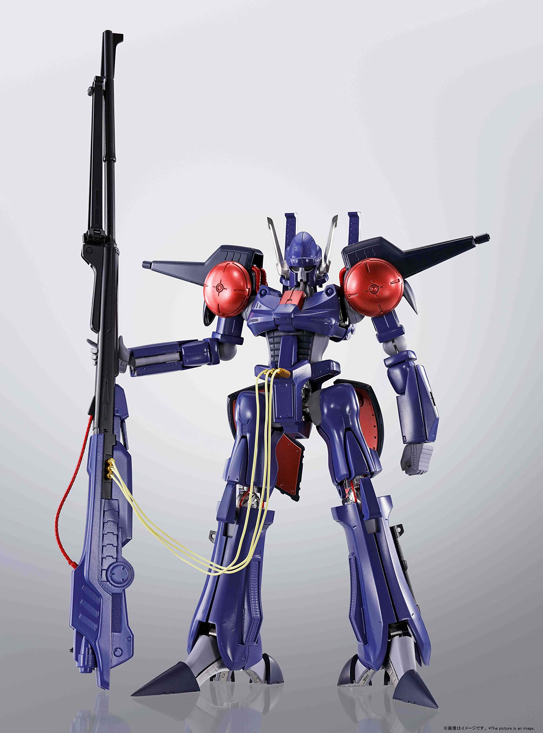 TAMASHII NATIONS Bat-Shu Heavy Metal L-Gaim Hi-Metal R Action Figure by Bandai Spirits - Limited Edition Collectible for Anime Fans & Model Display