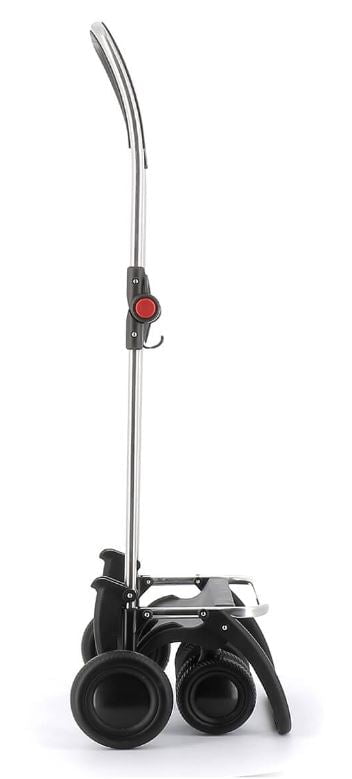 Rolser I Max MF 4 Wheel Foldable Shopping Cart with 2 Swivel Wheels - Lightweight Grocery Trolley for Supermarket, Shopping Mall & Outdoor Market Use