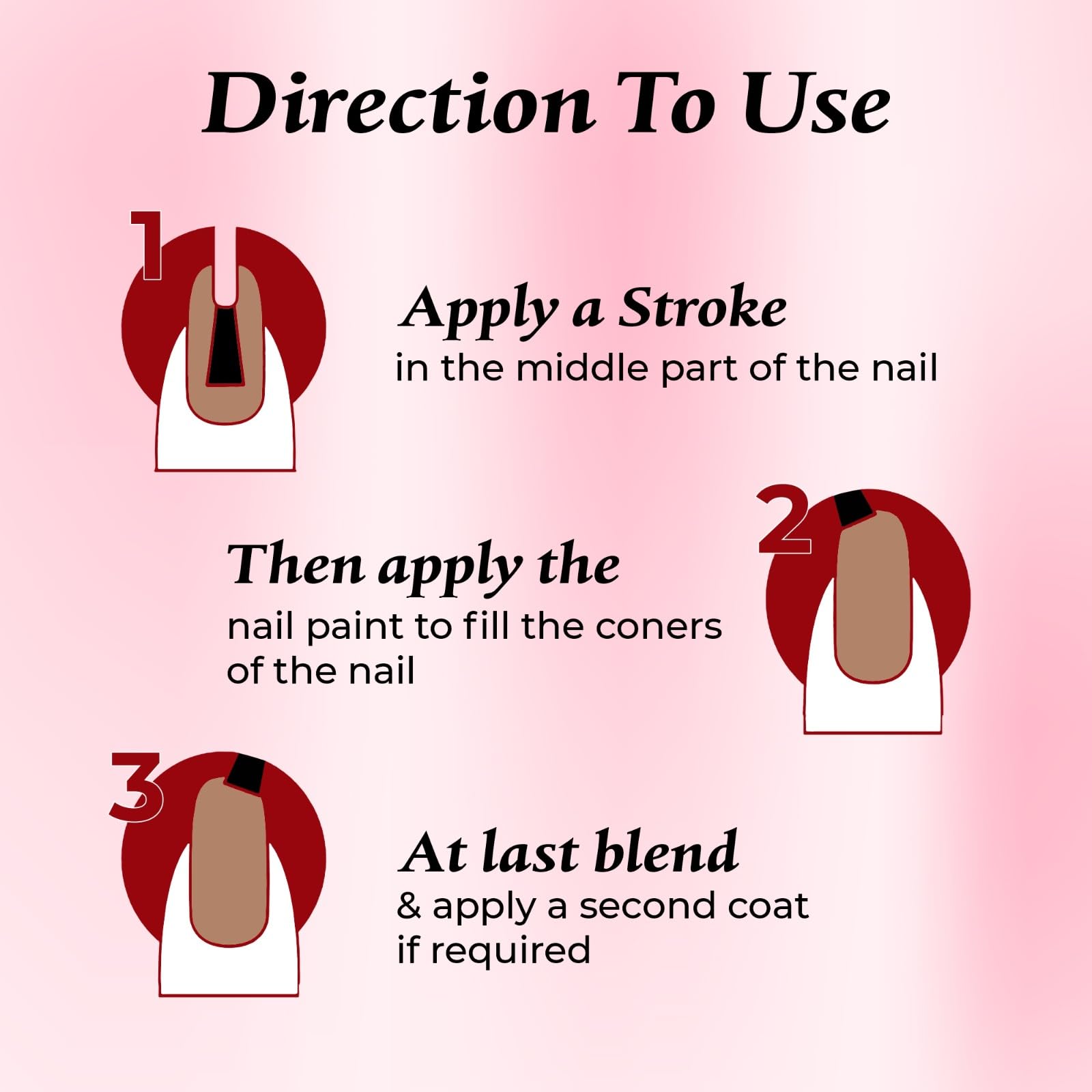 Banetion Dark Gel Nail Polish - 9ml Long Lasting Nail Paint with Enriched Formula - Perfect for Salon Quality Manicures at Home & Professional Nail Art