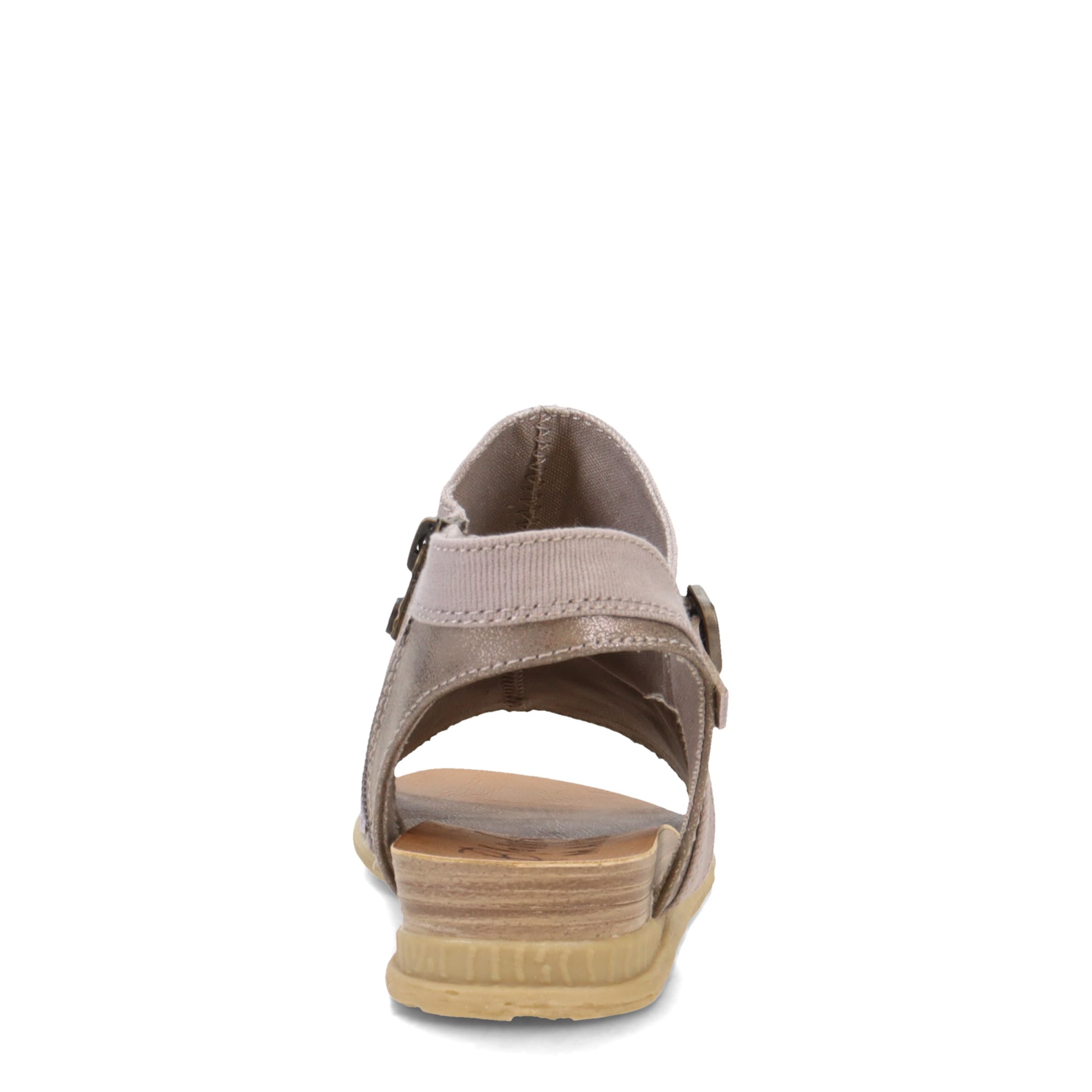 Blowfish Malibu Women's Black Wedge Sandals - Comfortable Casual Summer Shoes for Beach, Walking & Outdoor Activities | Malibu Burn Collection