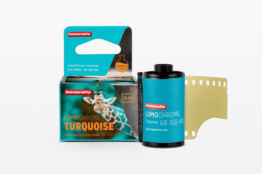 LomoChrome Turquoise 35mm Film ISO 100-400 - Vibrant Color Shift for Creative Photography & Travel Scenes