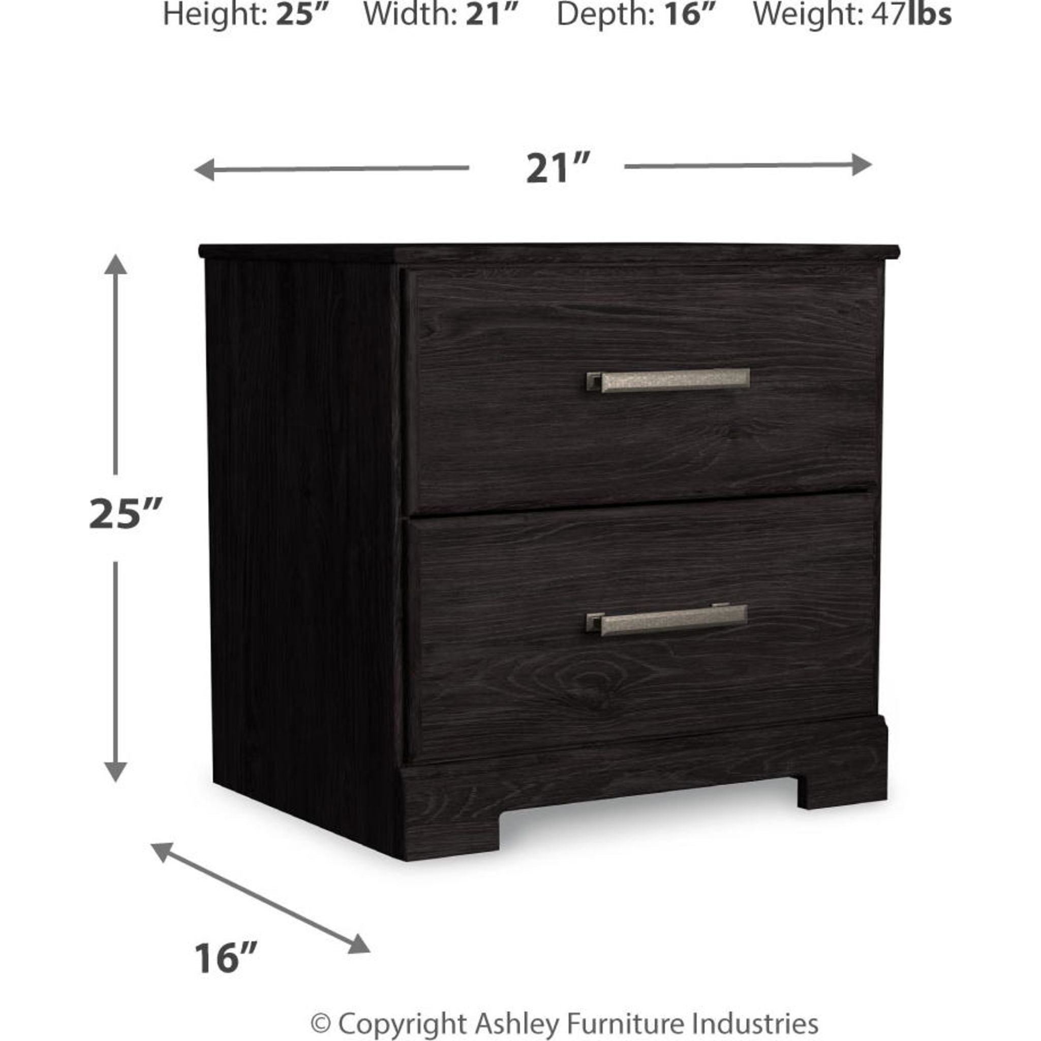 Belachime 6-Piece Panel Bedroom Set - Queen Size Bed Frame, Nightstand & Dresser - Modern Black Wooden Furniture for Master Bedroom & Guest Room