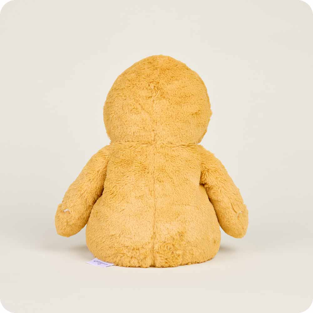 Gingerbread Boy Warmies - Microwaveable Plush Heating Pad for Kids & Adults - Perfect for Cold Weather, Stress Relief & Holiday Gifts
