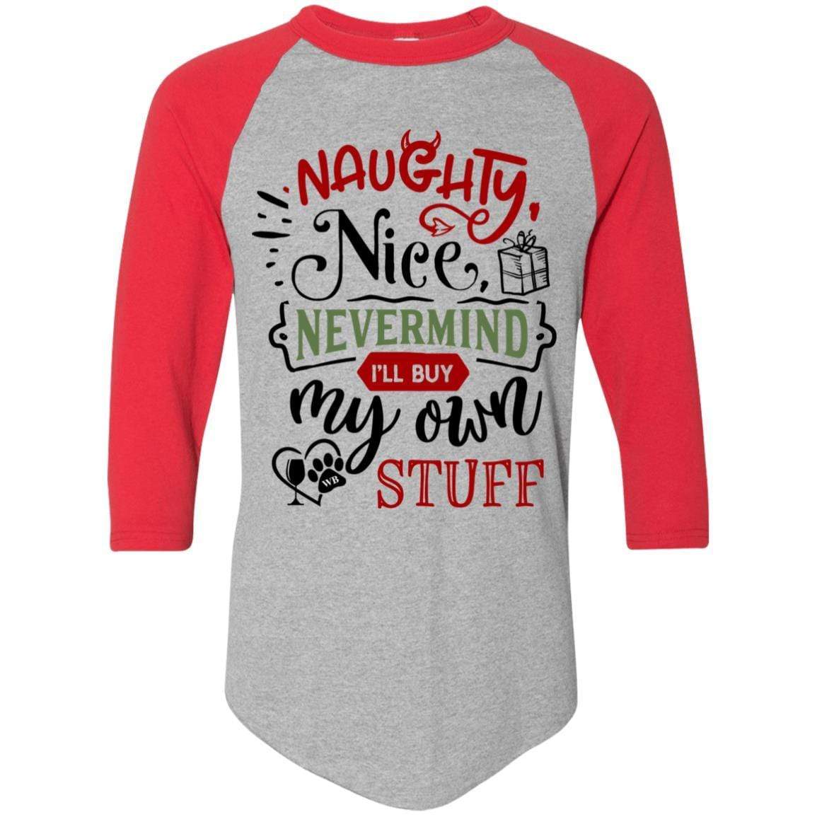 WineyBitches.Co Colorblock Raglan Jersey - Trendy Baseball Tee for Women | Soft & Comfortable Long Sleeve Shirt | Perfect for Casual Wear, Girls Night Out & Wine Tasting Events