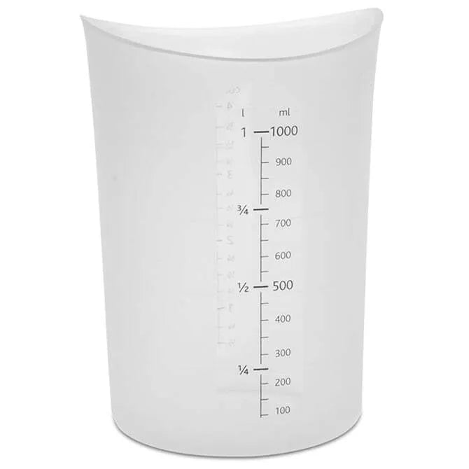 ISI Flex It 4 Cup Measuring Cup - Flexible Silicone Kitchen Measuring Cup for Baking, Cooking & Liquid Ingredients - Perfect for Home Chefs & Professional Bakers