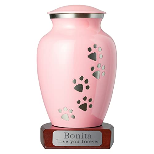 Ardent Pink, Vertical Pewter Paws
