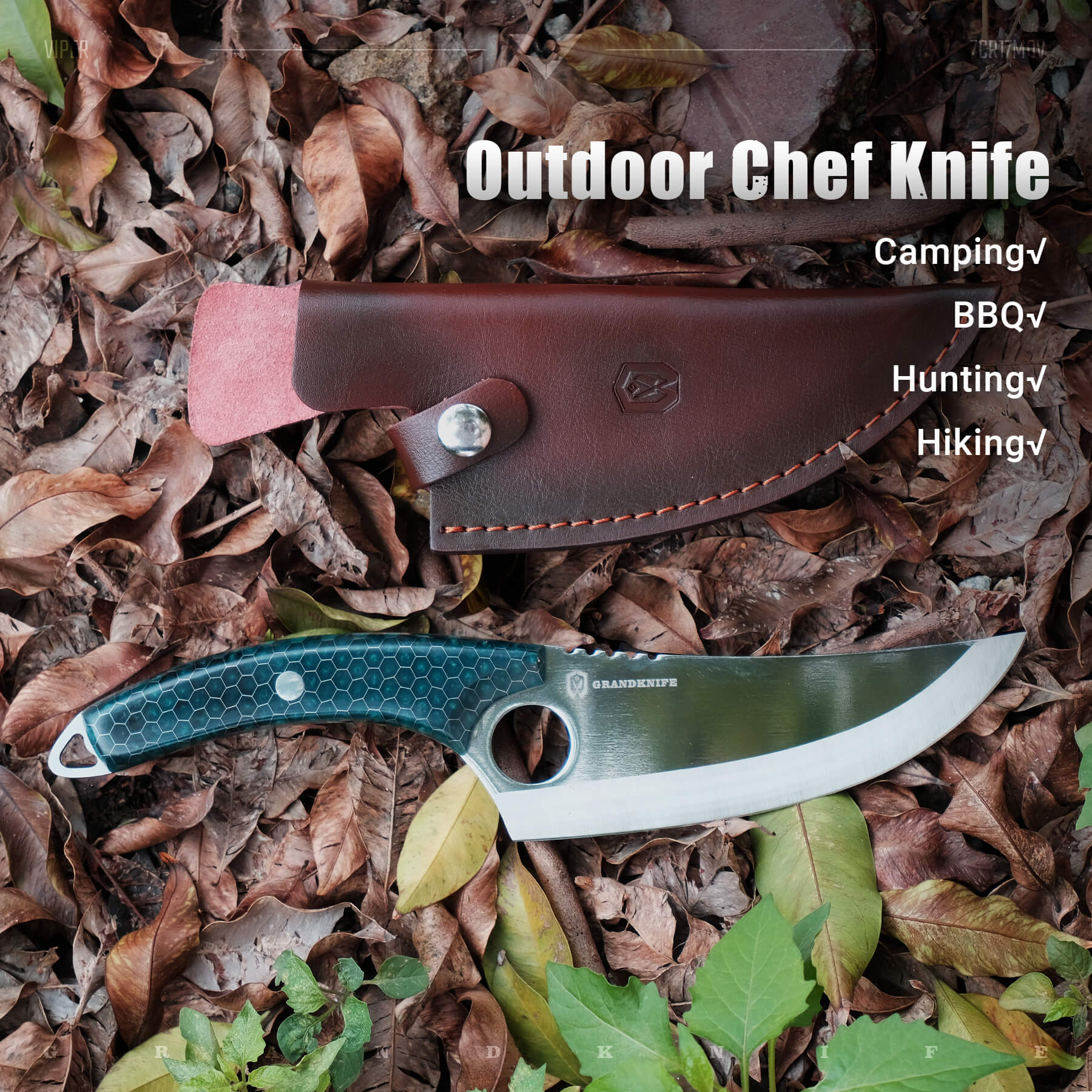Premium Viper Boning Knife 6 Inch - Professional Stainless Steel Blade for Meat, Poultry & Fish - Perfect for Butchers, Chefs & Home Cooking