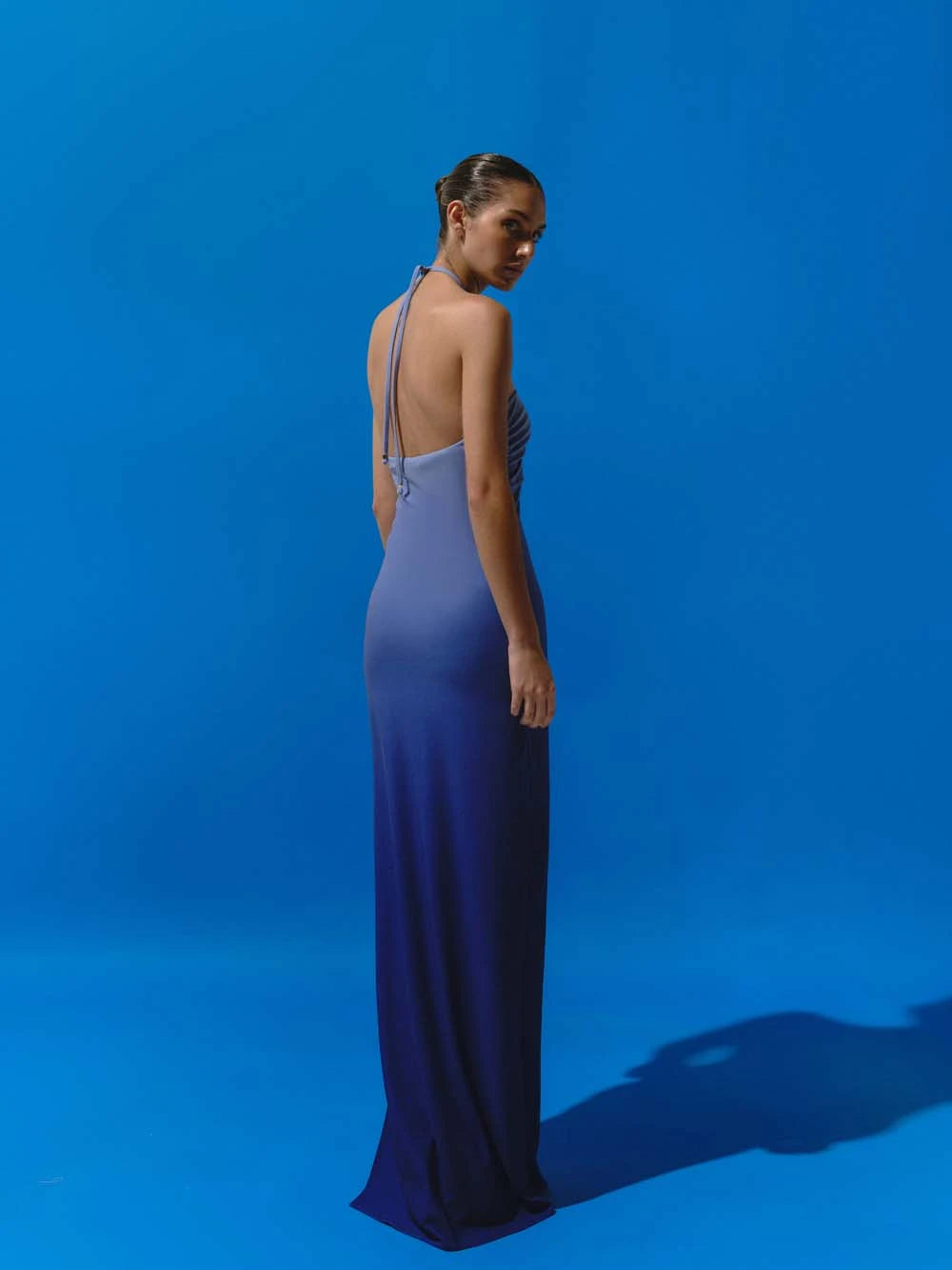 Bari Maxi Dress Lapis Lazuli - Flowy Long Summer Dress for Women, Beach Cover Up, Vacation Outfit, Party Wear & Casual Elegant Fashion