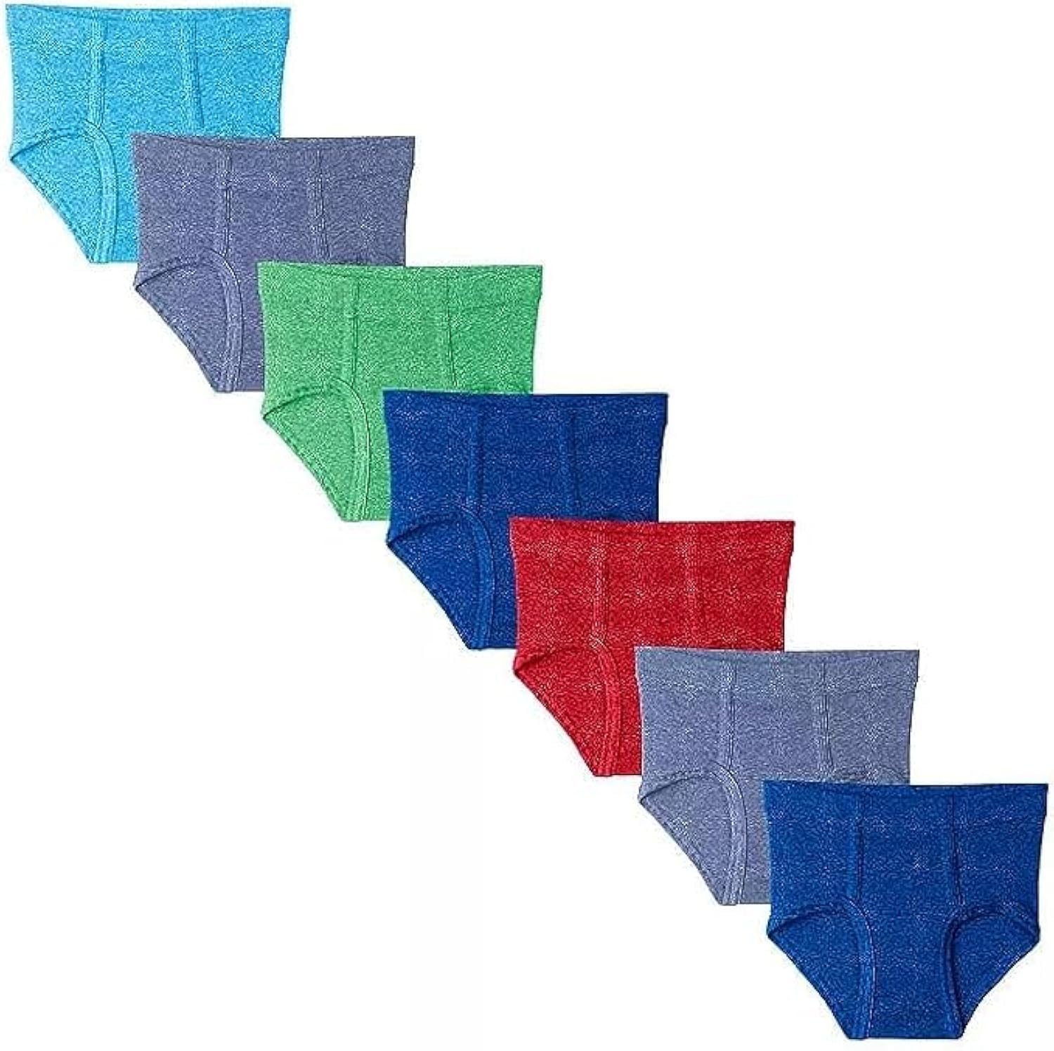 Fruit of the Loom Ultra Soft Toddler Boys Briefs Underwear - 7 Pack Multipack | Comfortable Cotton Underwear for Kids, Perfect for Playtime, School & Everyday Wear