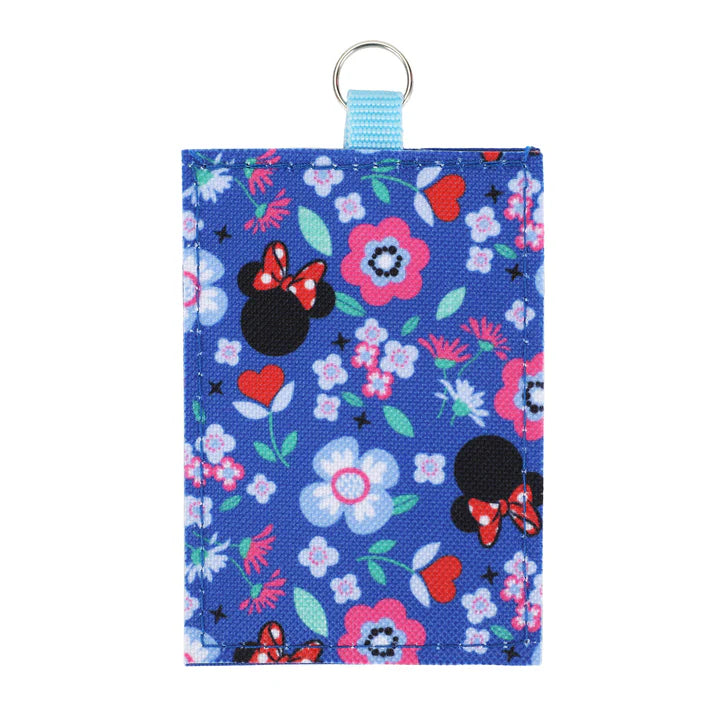 Minnie Mouse Floral Print Kids 16-Inch Backpack with Matching Lunch Box 5-Piece Set - Perfect for School, Travel & Disney Theme Parties