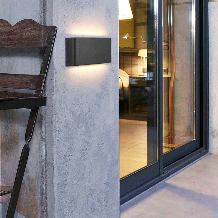 Ultra Thin Rectangular LED Wall Light - Modern Energy Efficient Lighting for Home, Office, and Commercial Spaces - Perfect for Accent, Ambient, and Decorative Lighting