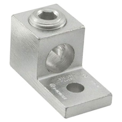 1/0 AWG Aluminum Mechanical Lugs - Heavy Duty Electrical Connectors for Industrial Wiring & Solar Panel Installations