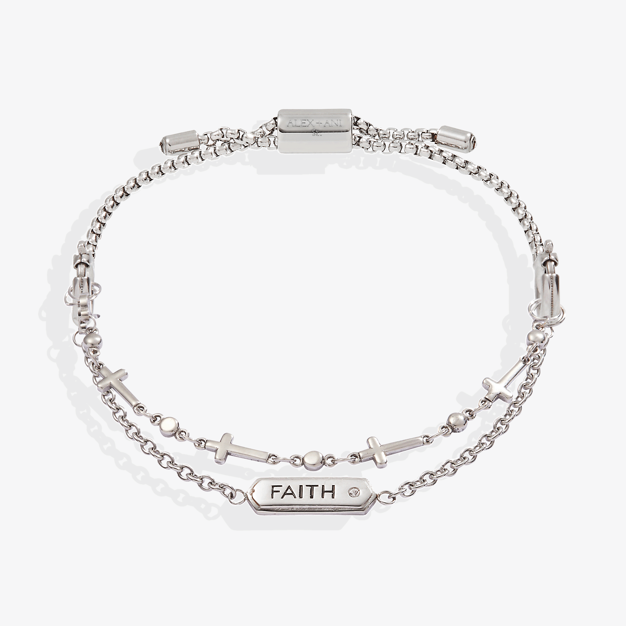 Faith Stranded Bracelet Set for Women - Elegant Beaded Stackable Bracelets - Perfect for Everyday Wear, Gifts & Special Occasions