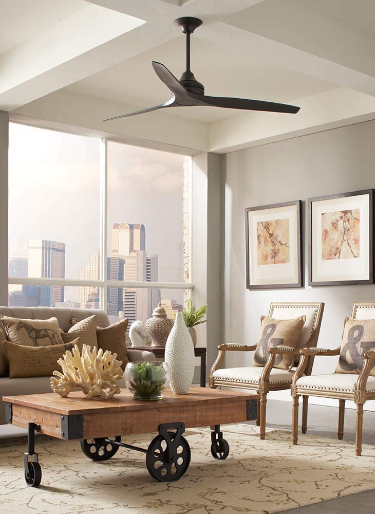 Fanimation MA6721BBS Brushed Satin Brass Ceiling Fan Motor - Indoor/Outdoor Use for Living Room, Bedroom, Patio & Covered Porch
