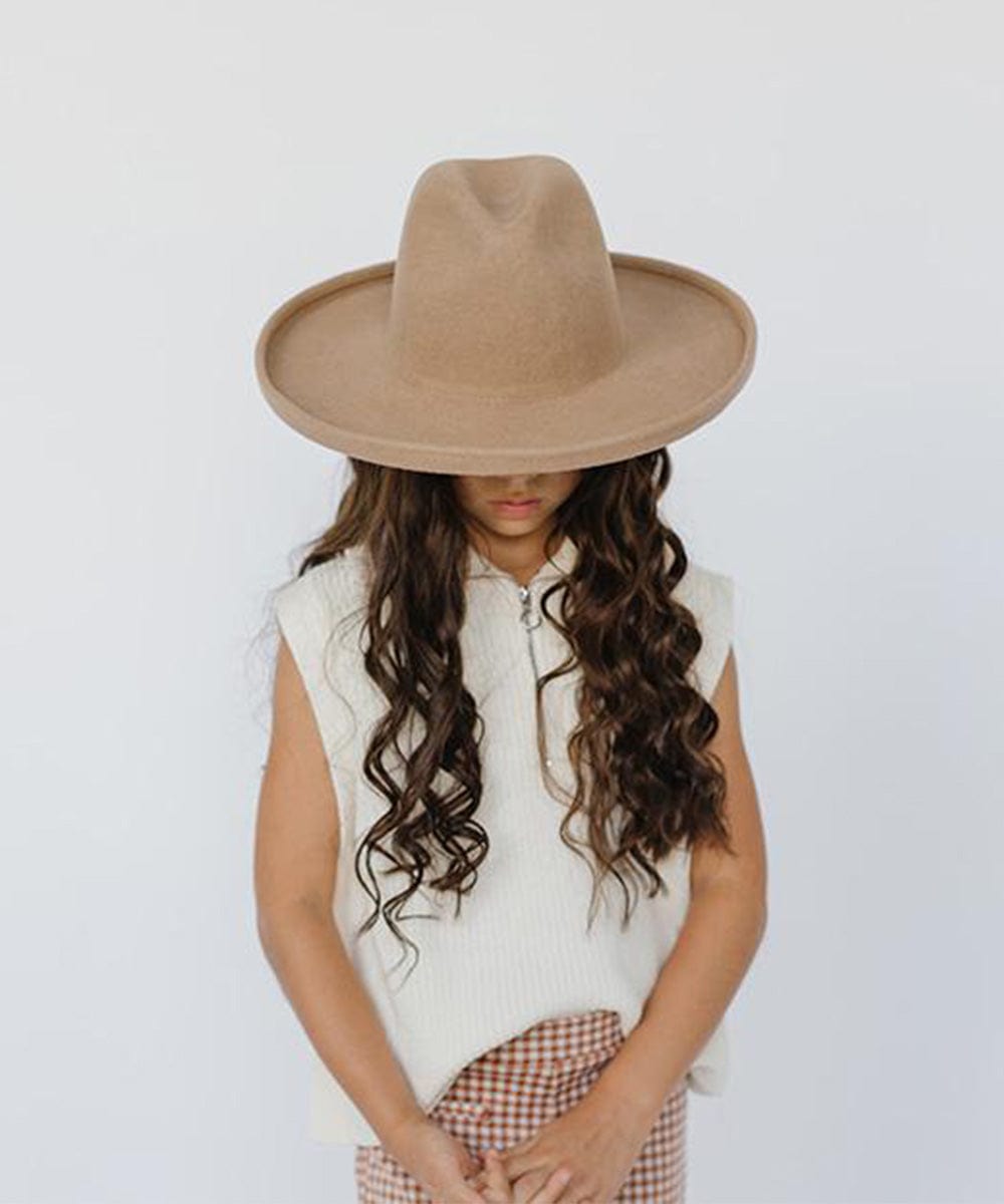 Maude Kids Pencil Brim Hat - Adjustable Sun Protection Cap for Boys & Girls - Perfect for Outdoor Play, Beach, and School Activities