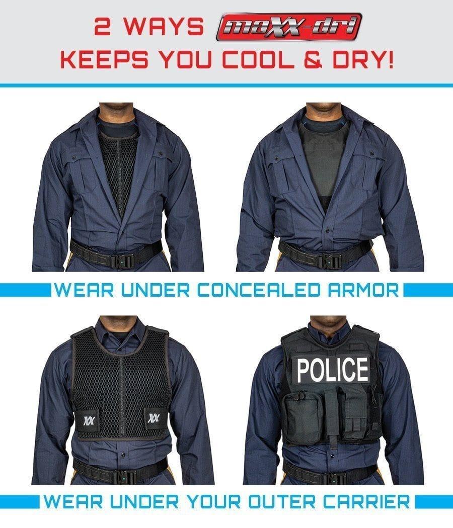 Maxx Dri Vest 4.0 - Breathable Cooling Body Armor for Tactical Training & Outdoor Sports - Stay Cool During Intense Workouts & Hot Weather Activities