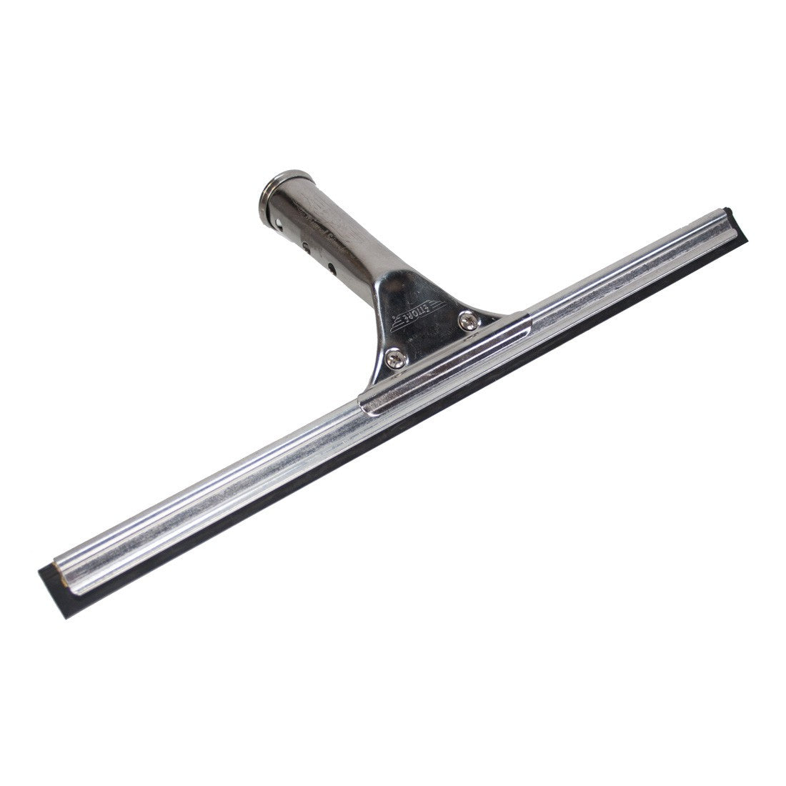 Ettore Complete Stainless Steel Squeegee - Professional Window Cleaning Tool for Home, Office, and Car Glass - Perfect for Streak-Free Cleaning on Windows, Mirrors, and Shower Doors
