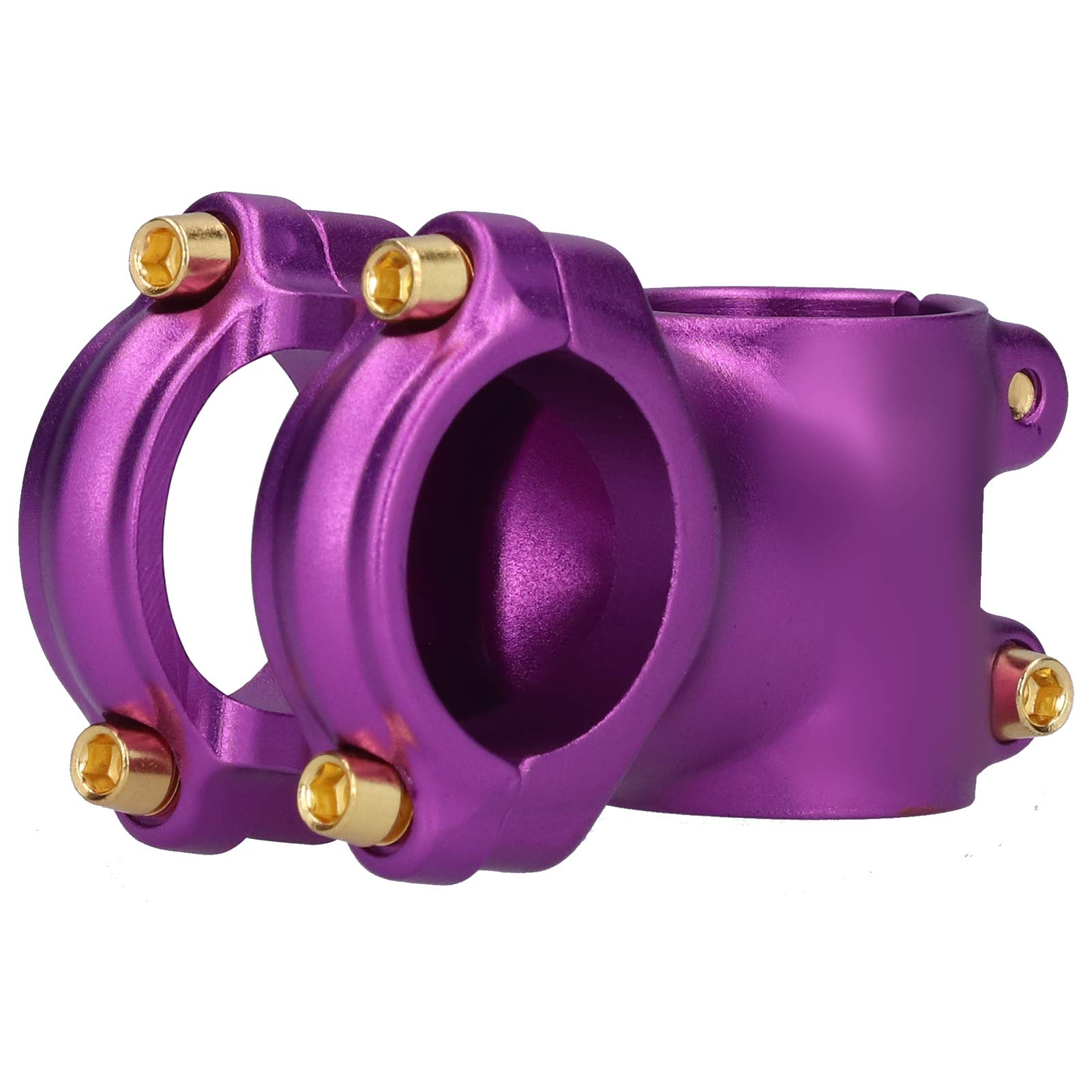 CUEA Road Bike Stem - Lightweight Aluminum Alloy Handlebar Stem for Road Bicycles | Cycling Accessories (Purple) | Perfect for Road Racing, Commuting & Fitness Training
