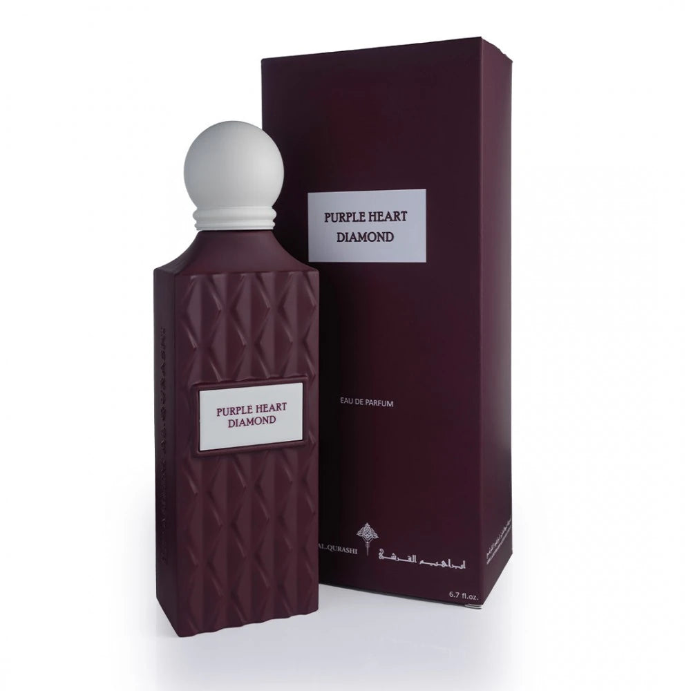 Purple Heart Diamond Eau de Parfum 150ml - Floral Fragrance for Women, Long-Lasting Perfume for Date Night & Special Occasions