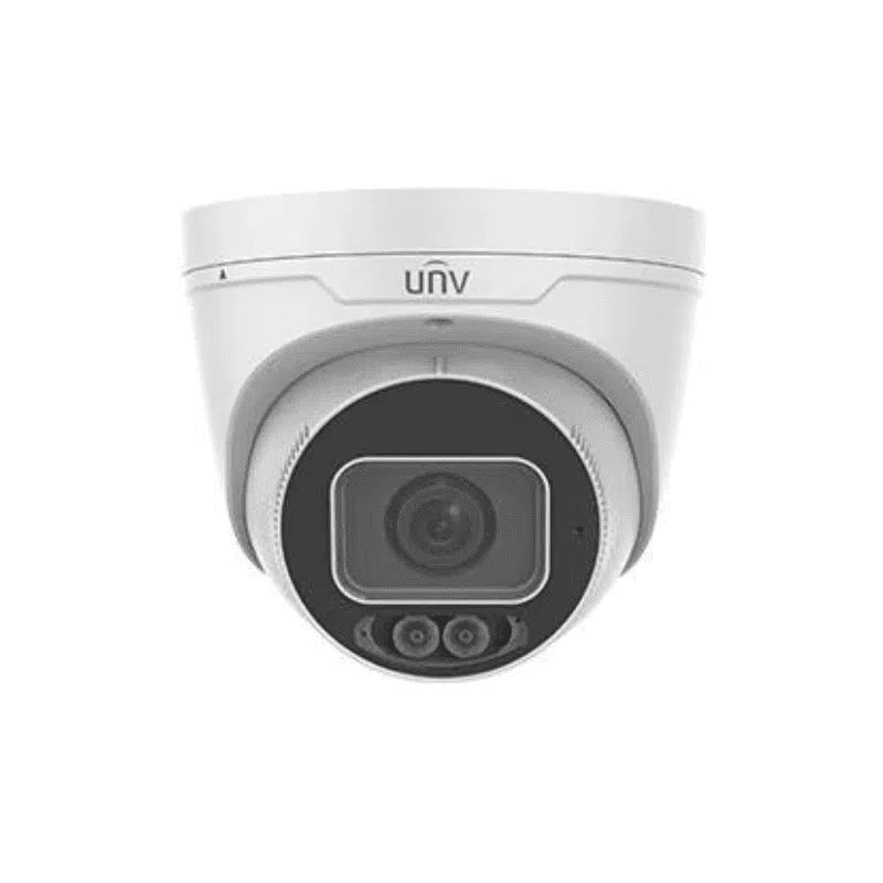 Uniview IPC3638SE ADF40K WL I0 4K HD ColorHunter Fixed Turret Network Camera - Outdoor Security Surveillance for Home & Business Use