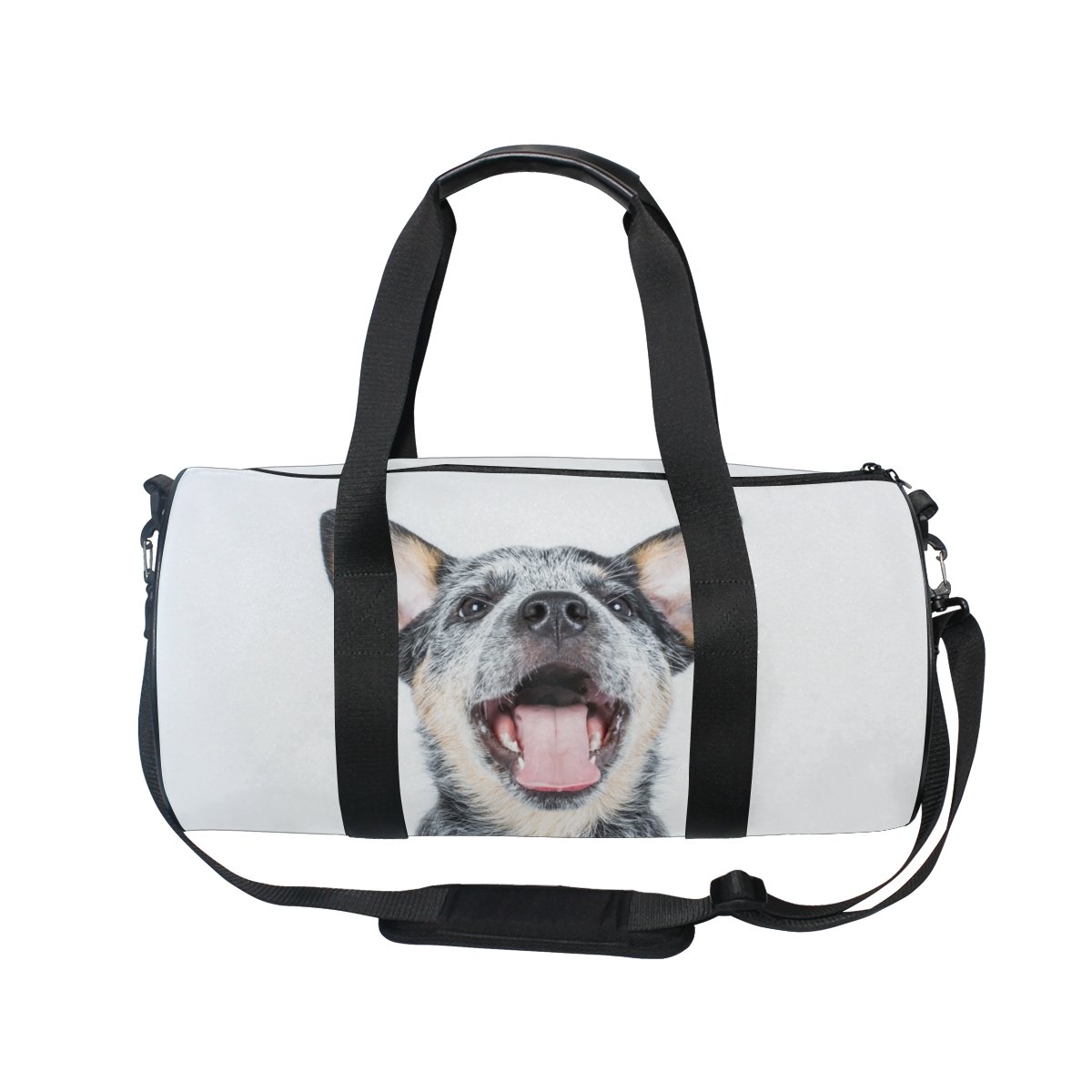 Cooper Girl Cattle Puppy Dog Duffel Bag - Waterproof Travel Gym Bag for Dogs, Sports & Outdoor Activities | Perfect for Pet Travel, Hiking & Gym Workouts