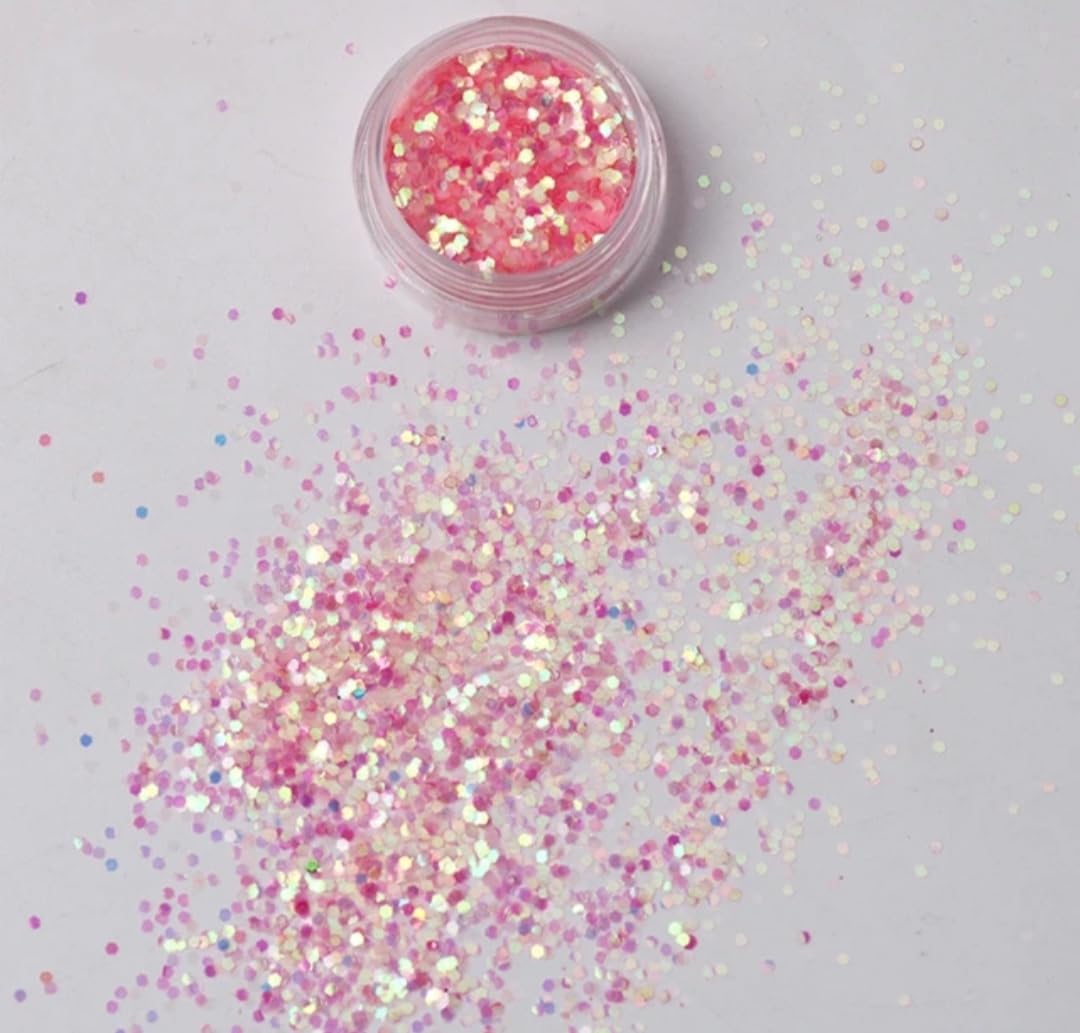 Professional Nail Art Glitter Powder - High Quality Cosmetic Grade Glitters for Nail Decoration, DIY Manicure, Acrylic Nails & Salon Use