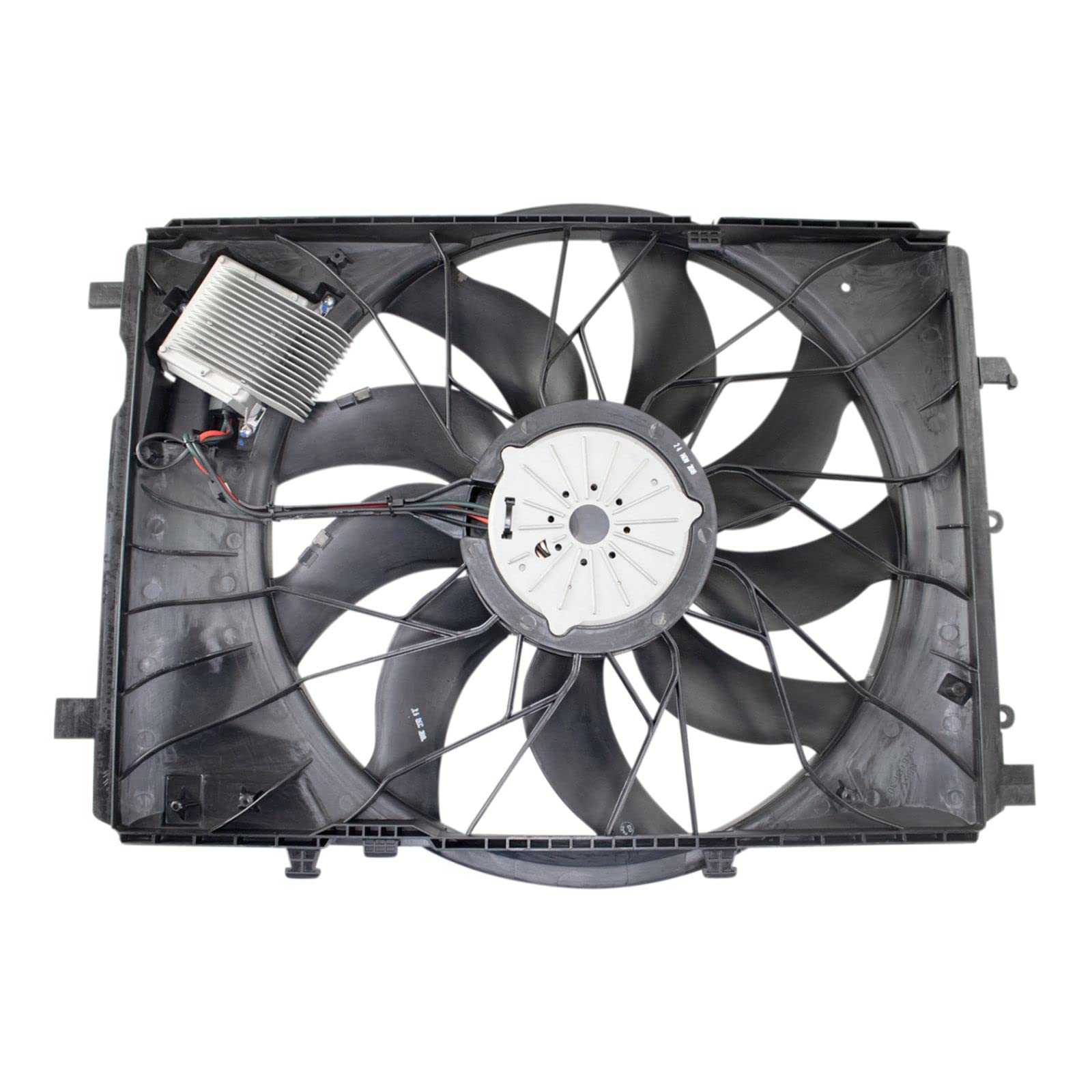 Mercedes Benz Engine Radiator Cooling Fan Assembly Replacement - Compatible with New Models | Perfect for Overheating Prevention & Performance Enhancement