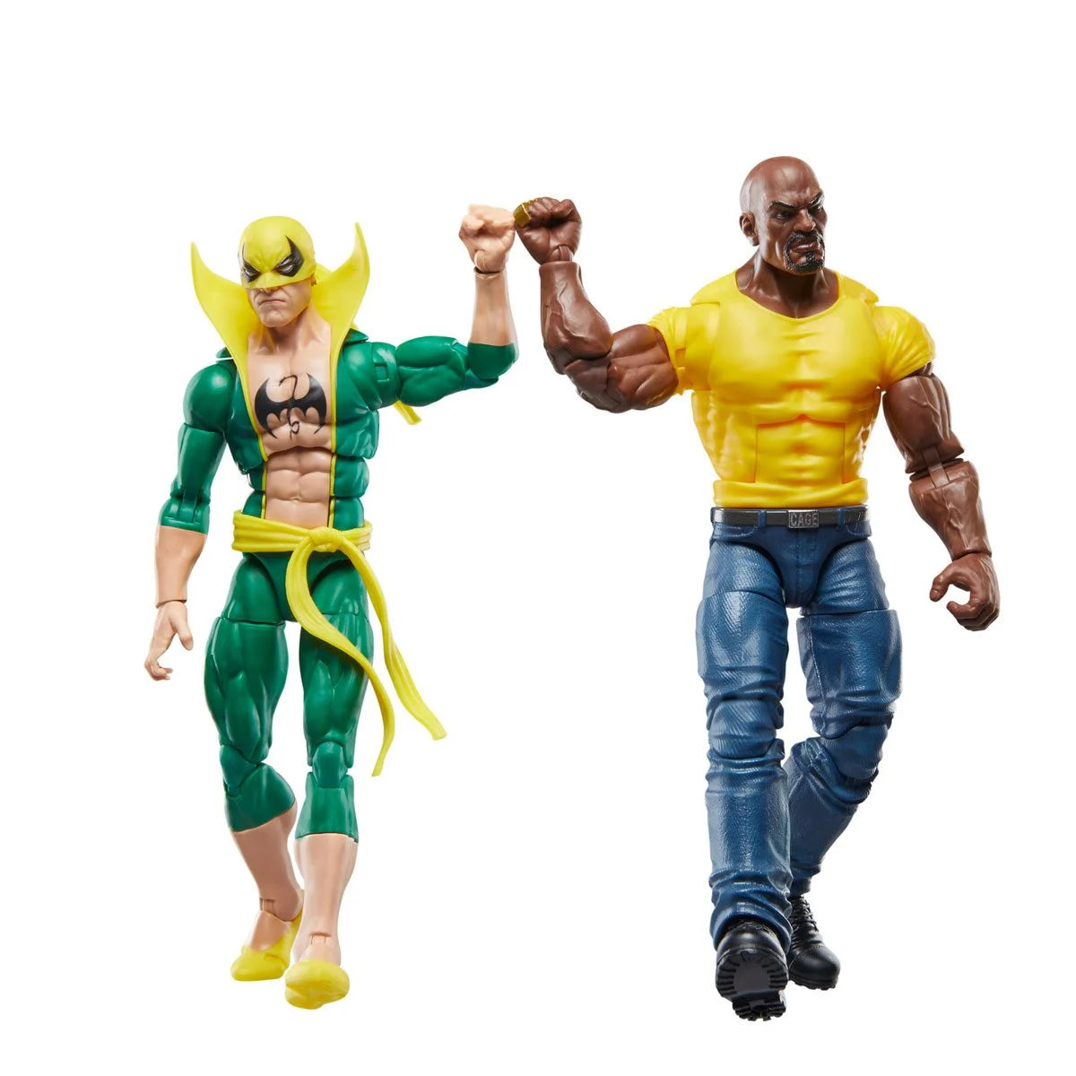 Marvel Legends Series Iron Fist & Luke Cage 85th Anniversary Comic Action Figures - Collectible Superhero Toys for Display & Play | Perfect for Marvel Fans, Gift Giving & Comic Book Collections