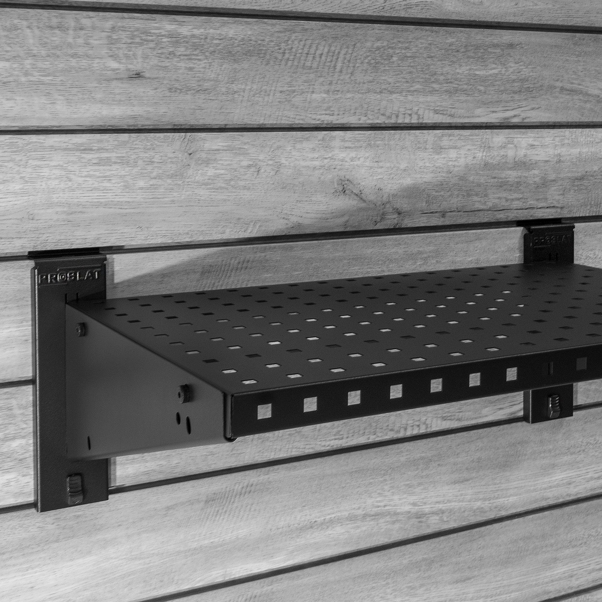 Heavy Duty 24-Inch Metal Shelf - Industrial Strength Steel Storage Rack for Garage, Warehouse & Home Organization - Perfect for Storing Tools, Supplies & Heavy Items