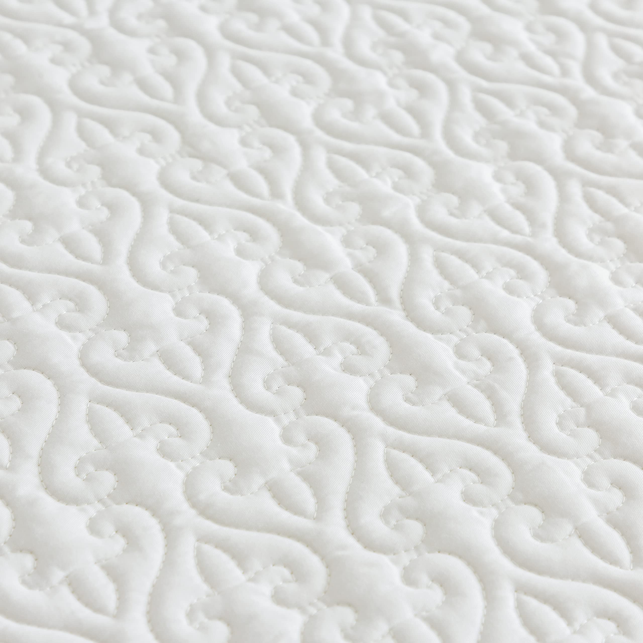 SUSYBAO 100% Cotton Waterproof Mattress Protector Queen Size - 15 Inch Deep Pocket, Breathable Fitted Sheet, White - Perfect for Bedrooms, Guest Rooms & Dormitories